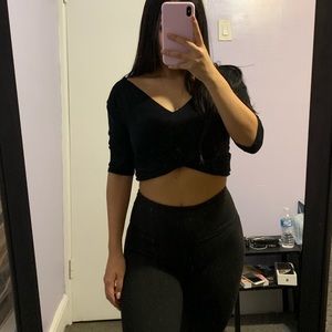 Tops - Black crop top, NEW Tops - Black crop top, NEW